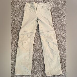 Women’s Columbia Convertible Tan Pants ~ Size 10 Long ~ New Without Tags
